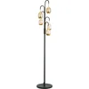 Image de Vloerlamp goud amber glas Egg led