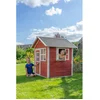 Image de EXIT Loft 100 Houten Speelhuis - Speelhuisje voor Buiten - FSC Hout - Kinderen - Rood