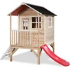 Image de EXIT Loft 300 Houten Speelhuis - Speelhuisje voor Buiten - FSC Hout - Kinderen - Naturel