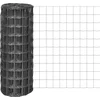 Image de vidaXL - Euro - hek - 10x1 - m - staal - grijs