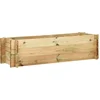 Image de vidaXL - Plantenbak - 120 - cm - geïmpregneerd - grenenhout