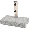 Image de vidaXL - Parasolvoet - rechthoekig - 25 - kg - graniet