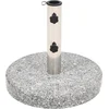 Image de vidaXL - Parasolvoet - rond - 20 - kg - graniet