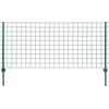 Image de vidaXL - Euro - hek - 20x0,8 - m - staal - groen