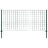 Image de vidaXL - Euro - hek - 20x1,2 - m - staal - groen