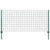 Image de vidaXL - Euro - hek - 20x1,2 - m - staal - groen