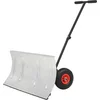Image de vidaXL - Sneeuwploeg - handbediend - met - wielen - 100x44 - cm