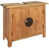 Image de vidaXL - Wastafelkast - 70x32x63 - cm - massief - grenenhout