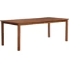 Image de vidaXL - Tuintafel - 200x100x74 - cm - massief - acaciahout