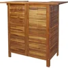 Image de vidaXL - Bartafel - 110x50x105 - cm - massief - acaciahout