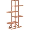Image de vidaXL - Plantenstandaard - 86x36x139 - cm - cederhout