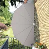 Image de vidaXL - Terrasscherm - inklapbaar - 200 - cm - crème
