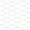 Image de vidaXL Draadgaas hexagonaal 25x1.5 m staal met PVC coating grijs
