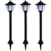 Image de vidaXL LED-solarlampen zwart 3 st