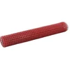 Image de vidaXL - Kippengaas - 25x1 - m - staal - met - PVC - coating - rood