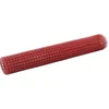 Image de vidaXL Draadgaas vierkant 25x1 m staal met PVC coating rood