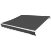 Image de vidaXL - Luifeldoek - 4x3 - m - canvas - antraciet
