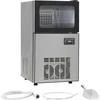 Image de vidaXL IJsblokjesmachine 420 W 45 kg/24 u zwart