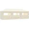 Image de vidaXL - Vouwtent - pop-up - met - 8 - zijwanden - 870x291x315 - cm - crème
