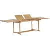 Image de vidaXL - Tuintafel - verlengbaar - 180-280x100x75 - cm - massief - teakhout