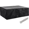Image de vidaXL - Tuinmeubelhoes - met - 8 - oogjes - 242x162x100 - cm