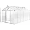 Image de vidaXL - Tuinkas - 13,41 - m³ - 362x190x195 - cm - aluminium