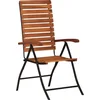 Image de vidaXL - 2 - st - Tuinstoelen - verstelbaar - massief - acaciahout