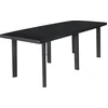 Image de vidaXL - Tuintafel - 216x90x72 - cm - kunststof - antraciet