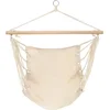 Image de vidaXL - Hangstoel - opvouwbaar - crème