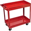Image de vidaXL - Gereedschapstrolley - 100 - kg - rood