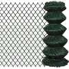 Image de vidaXL - Gaashek - 0,8x25 - m - staal - groen