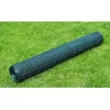 Image de vidaXL - Kippengaas - 25x0,5 - m - met - PVC - coating - groen