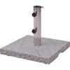 Image de vidaXL - Parasolvoet - Graniet - 20 - kg - vierkant
