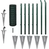 Image de vidaXL - Euro - hek - 25x1,2 - m - staal - groen