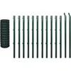 Image de vidaXL - Eurohek - 25x1,2 - m - staal - groen