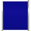 Image de vidaXL - Wind-/zonnescherm - uittrekbaar - 160x300 - cm - blauw