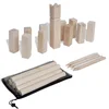 Image de vidaXL Houten Kubb spel set