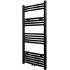 Image de vidaXL Radiator/handdoekenrek recht 500x1160 mm zwart