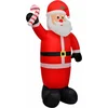 Image de vidaXL - Opblaasbare - kerstman - 120 - cm