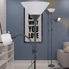 Image de vidaXL Vloerlamp zwart