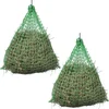 Image de vidaXL - Hooinetten - rond - 2 - stuks - 0,75x0,5 - m - PP
