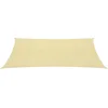 Image de vidaXL - Zonnescherm - HDPE - rechthoekig - 2x4 - m - beige
