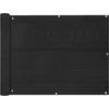 Image de vidaXL - Balkonscherm - 90x600 - cm - HDPE - antracietkleurig