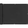 Image de vidaXL - Balkonscherm - 90x400 - cm - oxford - stof - antraciet