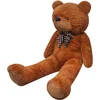 Image de vidaXL Teddybeer 242 cm pluche bruin