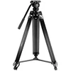 Image de Caruba Videostar 180 Pro Videostatief + vloeistof gedempte kop