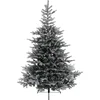 Image de Everlands Grandis fir - kunstkerstboom met sneeuw groen, wit 1,8m x 1,32m