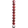 Image de Decoris kerstballen - 10 stuks   kunststof - 6cm