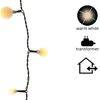 Image de Bolvormige lichtslinger EDM - guinguette stijl - warm licht - 120 LED lampjes - 14 m - 71013