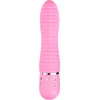 Image de Easytoys Mini Vibrator Geribbeld - Roze